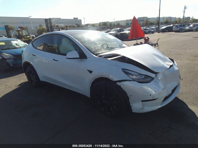 Tesla Model Y Long Range 2021 5YJYGDEEXMF158105 zdjęcie główne