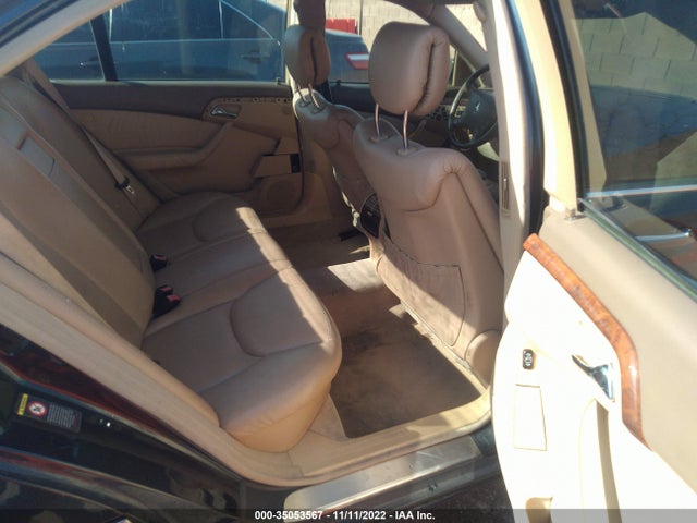 2000 MERCEDES-BENZ S CLASS VIN: WDBNG75J8YA122783