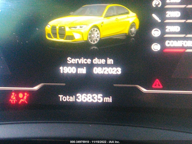 2021 BMW M3, VIN: WBS33AY07MFK91493