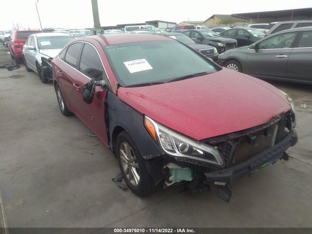 2016 HYUNDAI SONATA 2.4L VIN: 5NPE24AF5GH385160