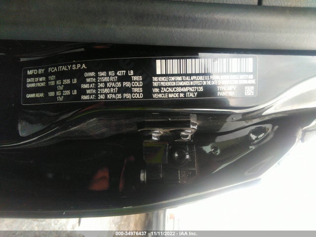 2021 Jeep Renegade, VIN: ZACNJCBB4MPN27135