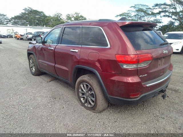 2015 JEEP GRAND CHEROKEE LIMITED VIN: 1C4RJFBG4FC820655