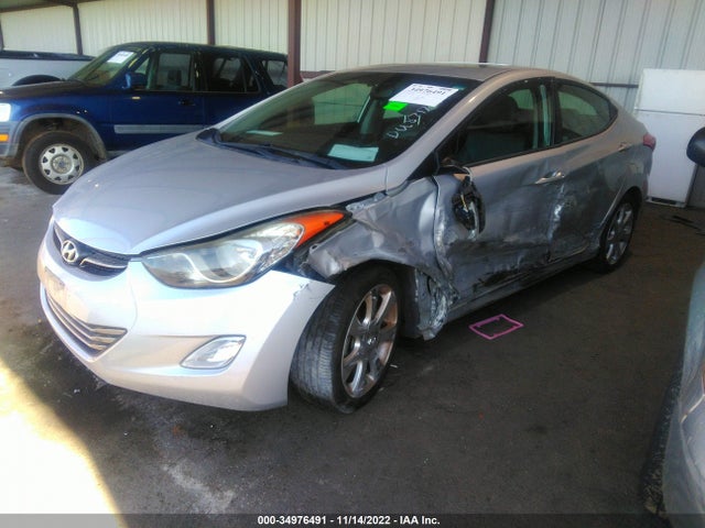 2013 HYUNDAI ELANTRA LIMITED PZEV VIN: KMHDH4AE8DU871718