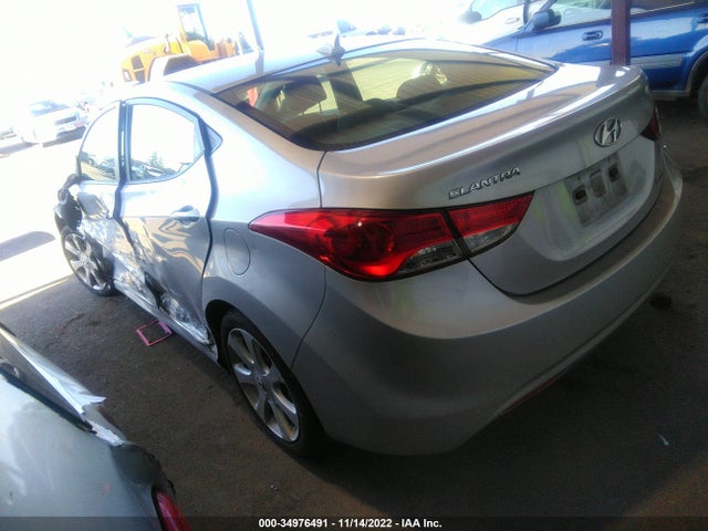 2013 HYUNDAI ELANTRA LIMITED PZEV VIN: KMHDH4AE8DU871718
