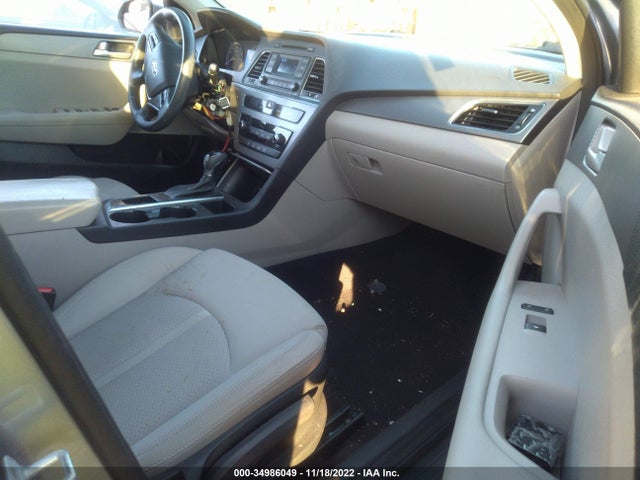 2015 HYUNDAI SONATA 2.4L SE VIN: 5NPE24AF4FH014599