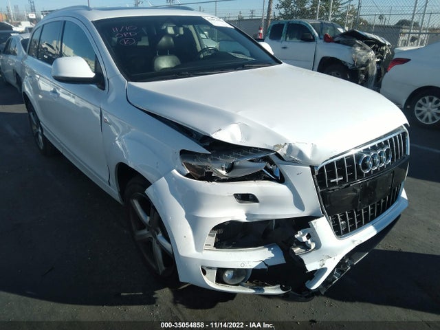 WA1DGAFE4BD008713 Audi Q7 3.0t S Line