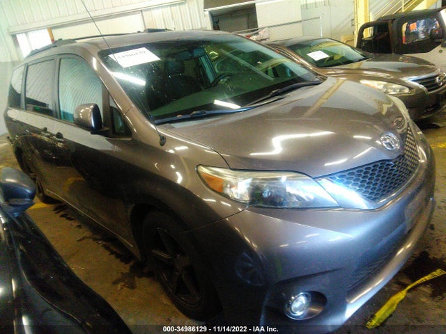 2012 TOYOTA SIENNA SE VIN: 5TDXK3DC5CS219844