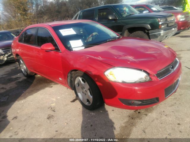 Auction sale of the 2008 Chevrolet Impala Ss, vin: 2G1WD58C289140295, lot number: 35059187