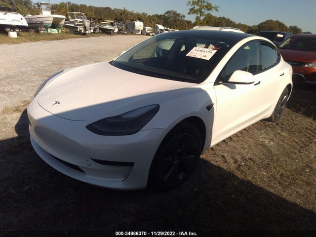Tesla Model 3 Long Range 2022 5YJ3E1EB4NF105132 Image 2