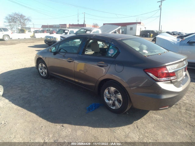 2014 HONDA CIVIC SEDAN LX VIN: 19XFB2F56EE014423