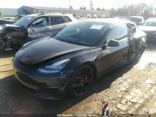 Tesla Model 3 Long Range 2018 5YJ3E1EB3JF069802 Image 2