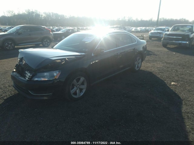 2012 VOLKSWAGEN PASSAT SE VIN: 1VWBP7A36CC109004