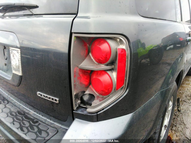 2006 HONDA PILOT EX-L WITH RES VIN: 2HKYF18646H542715