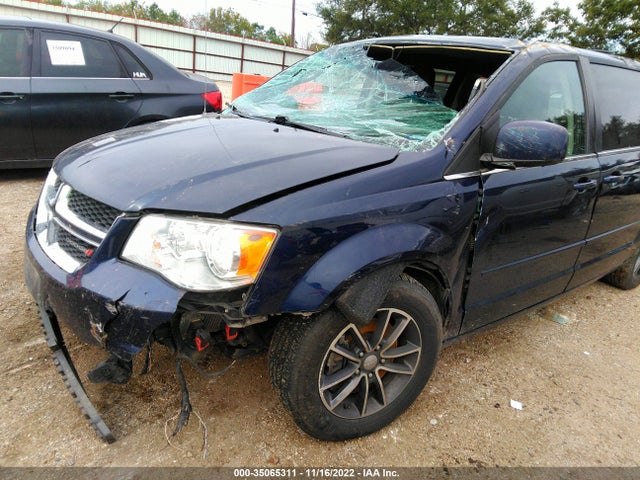 2017 DODGE GRAND CARAVAN SXT VIN: 2C4RDGCG7HR685922