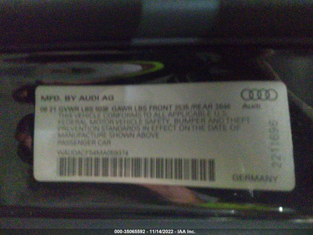 2021 Audi A5, VIN: WAUDACF54MA059374