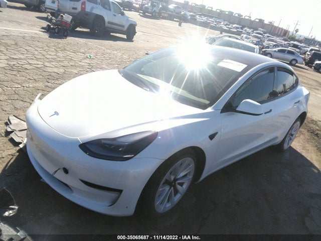 Tesla Model 3 Standard Range Plus 2021 5YJ3E1EAXMF019135 Image 2