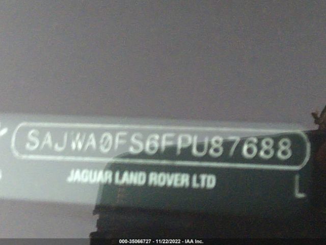 SAJWA0FS6FPU87688 Jaguar XF
