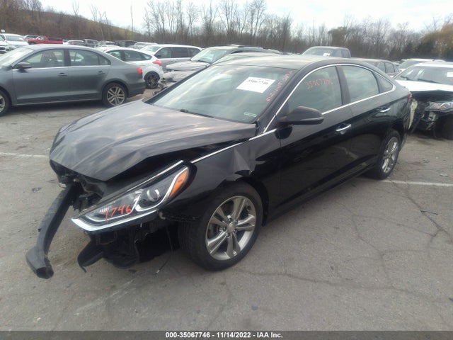 2018 HYUNDAI SONATA SEL VIN: 5NPE34AF0JH664052