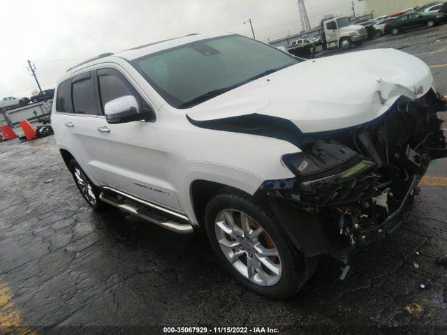 2014 JEEP GRAND CHEROKEE SUMMIT VIN: 1C4RJFJM6EC587724
