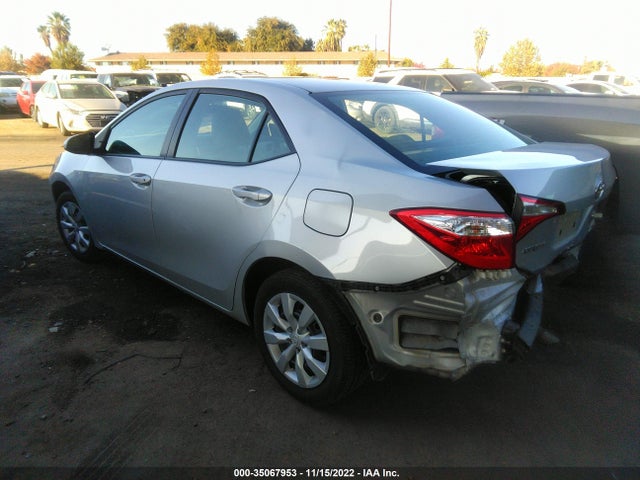2016 TOYOTA COROLLA L/LE/S/S PLUS/LE PLUS VIN: 5YFBURHE1GP451360