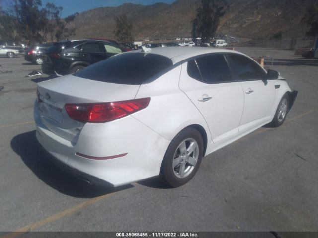 KNAGM4A79E5476115 KIA Optima Lx