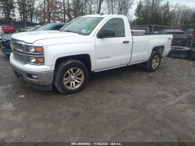 2014 CHEVROLET SILVERADO 1500 LT VIN: 1GCNKRECXEZ122455