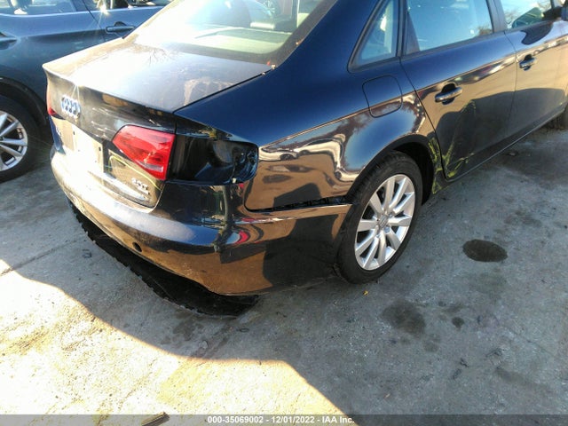 2012 AUDI A4 2.0T PREMIUM VIN: WAUBFAFLXCN003460