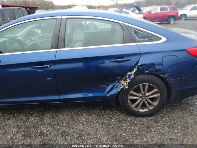 2015 HYUNDAI SONATA 2.4L SE VIN: 5NPE24AF0FH018326