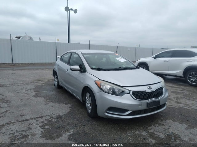 2016 KIA FORTE LX VIN: KNAFK4A6XG5543249