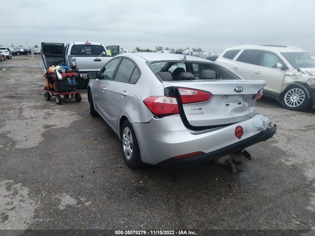 2016 KIA FORTE LX VIN: KNAFK4A6XG5543249