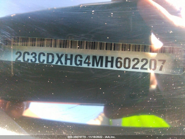 Dodge CHARGER GT 2021 2C3CDXHG4MH602207 Image 9