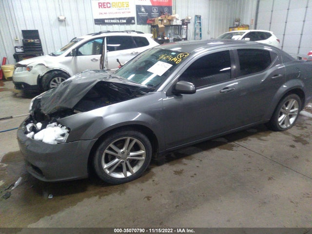 Dodge Avenger Sxt Plus 2012 1C3CDZEG5CN316016 Image 2