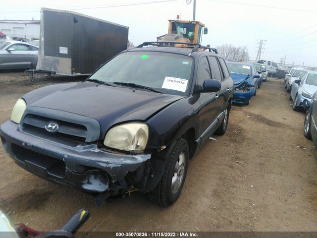 2005 HYUNDAI SANTA FE GLS/LX VIN: KM8SC13E45U987937