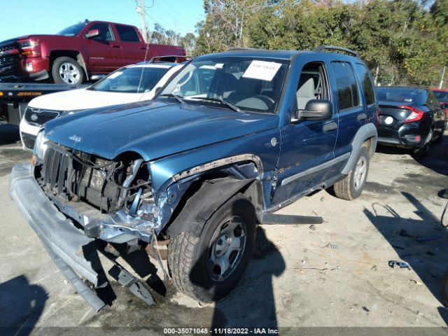 1J4GL48K75W522559 Jeep Liberty Sport