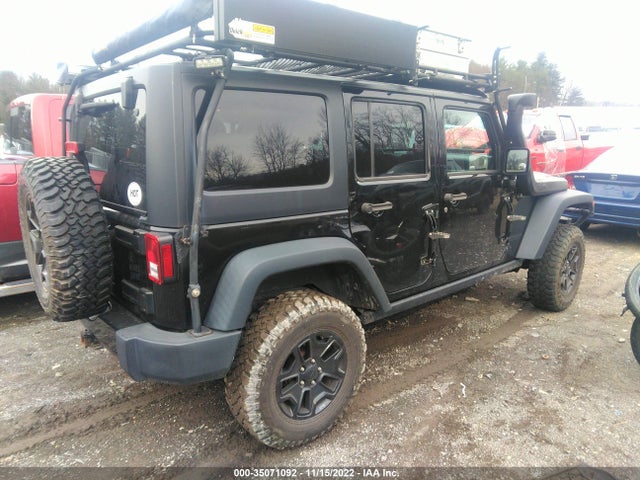 2014 JEEP WRANGLER UNLIMITED WILLYS WHEELER VIN: 1C4BJWDG6EL286202