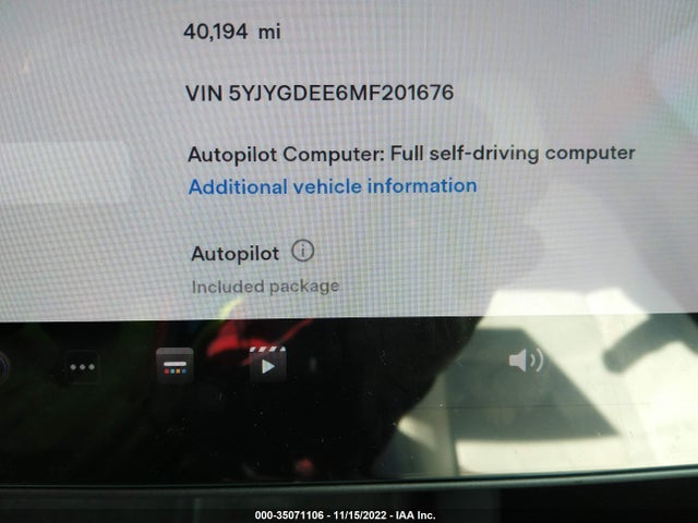 Tesla Model Y Long Range 2021 5YJYGDEE6MF201676 Image 8