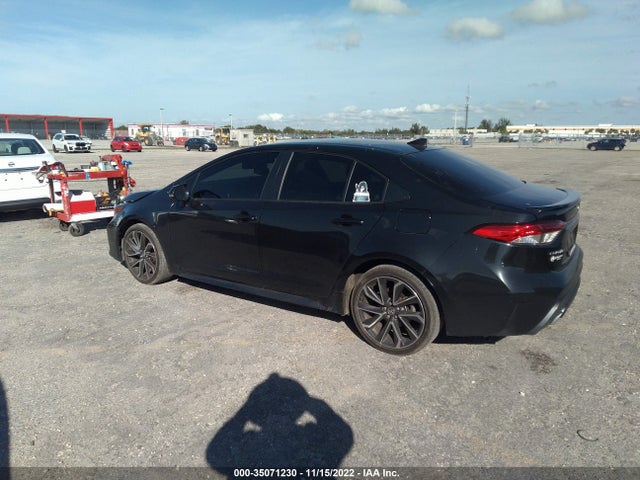 2021 TOYOTA COROLLA SE/NIGHTSHADE/APEX SE VIN: JTDS4MCE8MJ064041