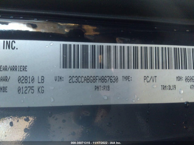 Chrysler 300 300s 2015 2C3CCABG8FH867630 Image 9