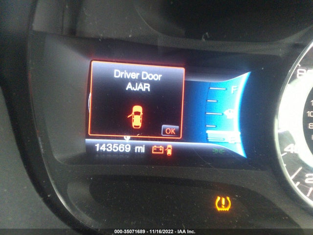 2014 FORD EDGE SEL VIN: 2FMDK3JC5EBA09753