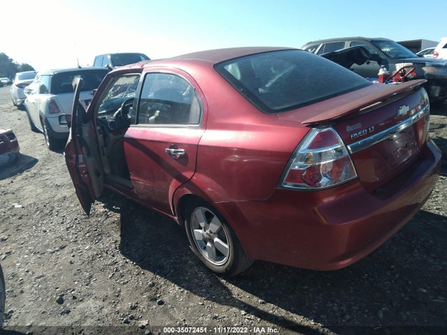 2008 CHEVROLET AVEO LT VIN: KL1TG56648B264542