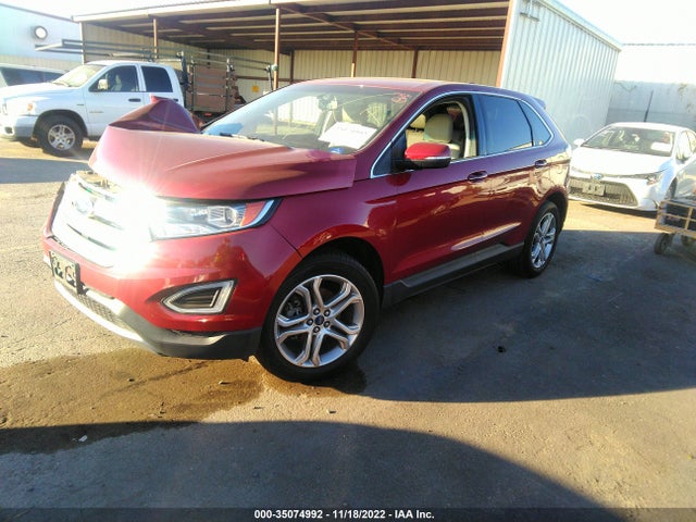 2018 FORD EDGE TITANIUM VIN: 2FMPK3K91JBB45341