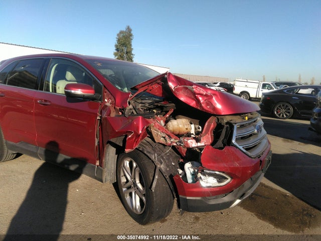 2018 FORD EDGE TITANIUM VIN: 2FMPK3K91JBB45341