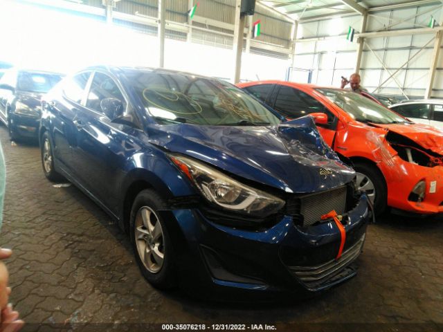 Auction sale of the 2015 Hyundai Elantra Se, vin: 00PDH4AE4FH573099, lot number: 35076218