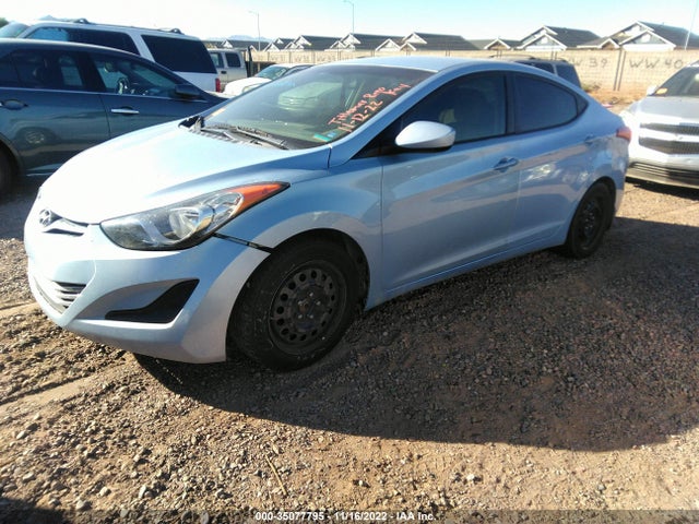 2013 HYUNDAI ELANTRA GLS VIN: KMHDH4AE9DU555955