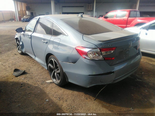 2022 HONDA ACCORD SEDAN SPORT VIN: 1HGCV1F32NA030691