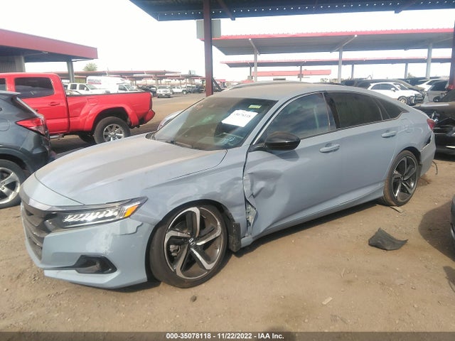 2022 HONDA ACCORD SEDAN SPORT VIN: 1HGCV1F32NA030691