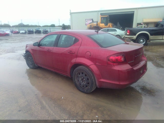 2014 DODGE AVENGER SE VIN: 1C3CDZABXEN200386