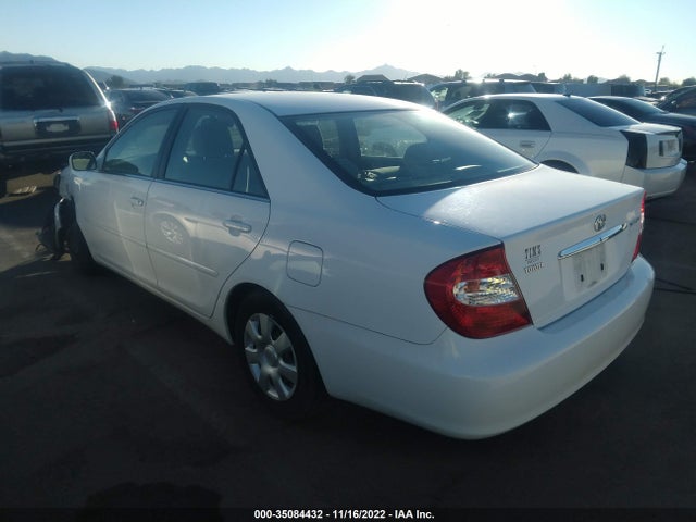 2002 TOYOTA CAMRY LE/SE/XLE VIN: 4T1BE32K22U014323