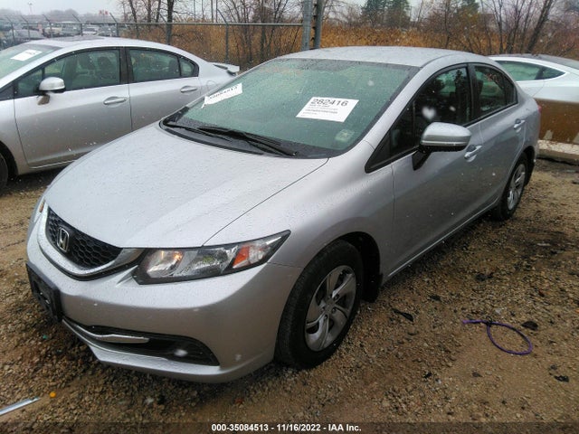 Honda Civic Sedan Lx 2015 19XFB2F57FE072025 Image 2