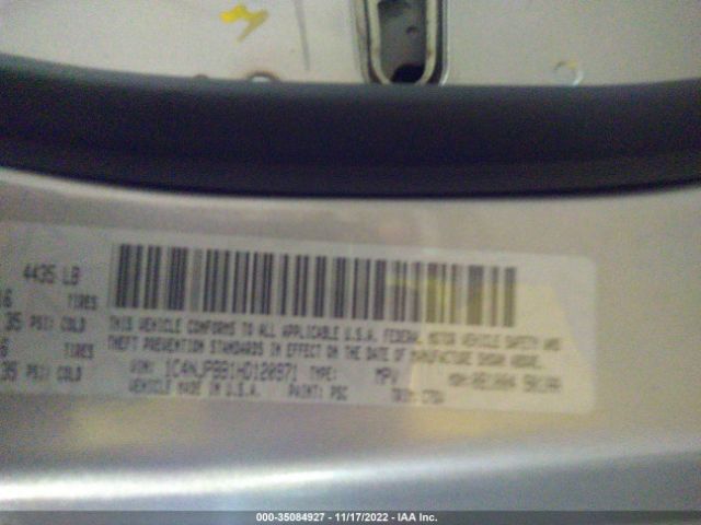 1C4NJPBB1HD120971 Jeep Patriot Sport